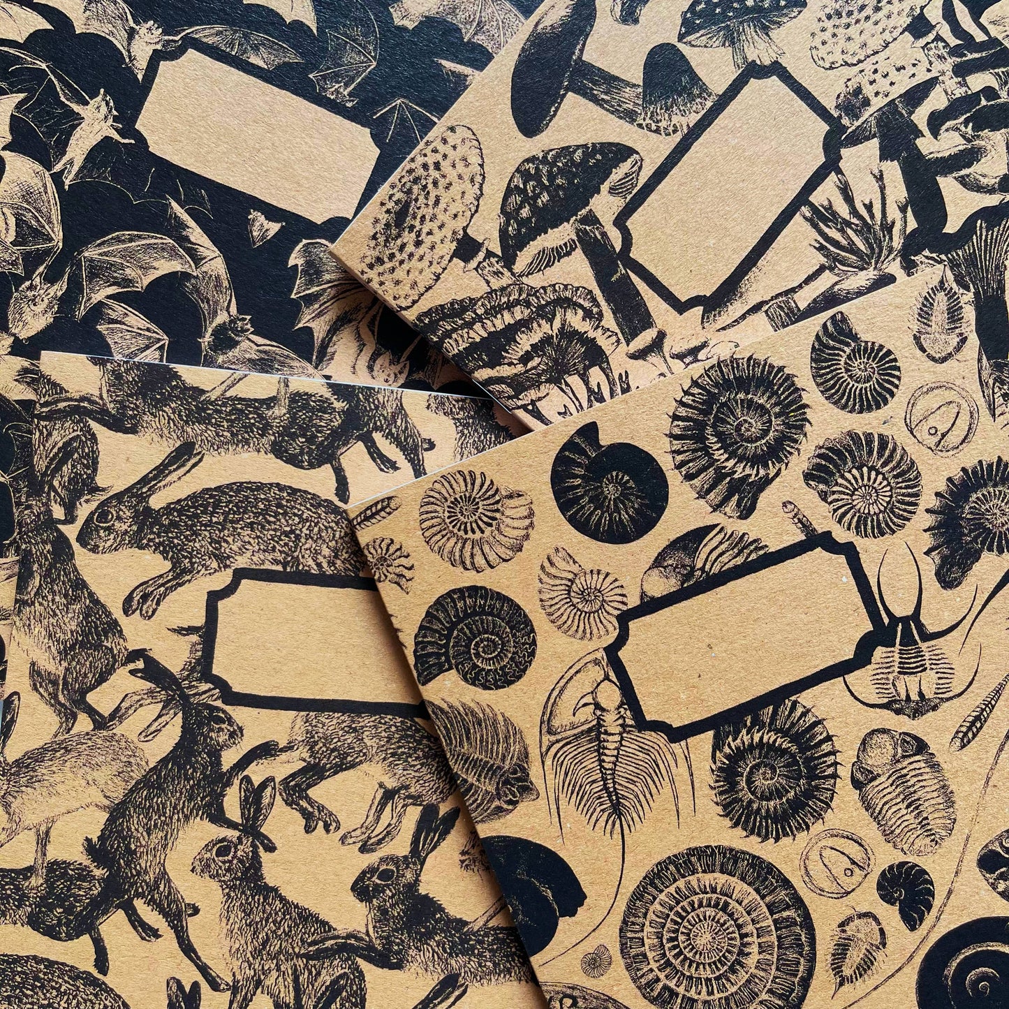 hand painted notebooks made in the UK