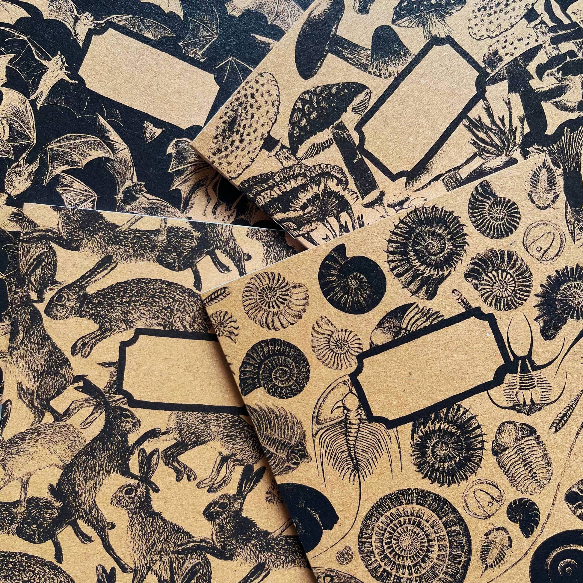 hand painted notebooks made in the UK