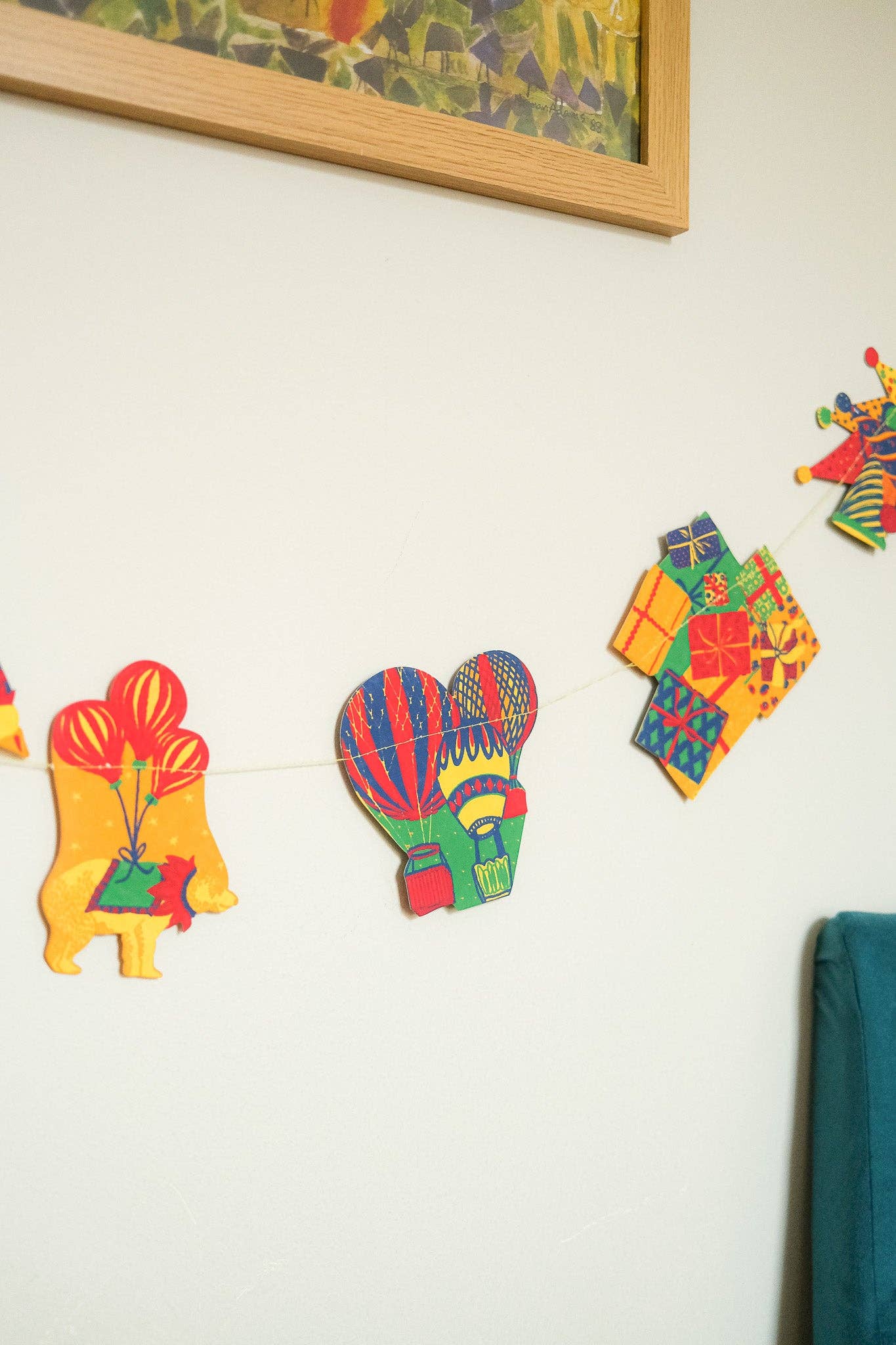 Birthday Party Paper Garland