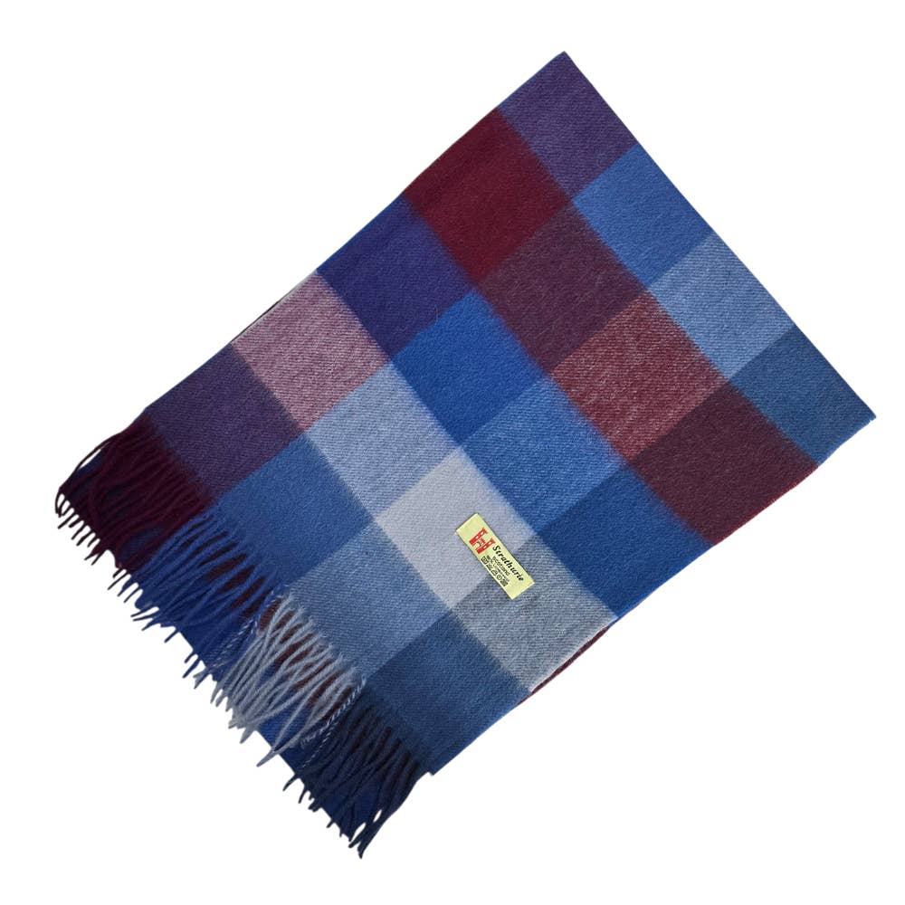 Strathurie Lambswool Plaid Scarf (Various Styles)