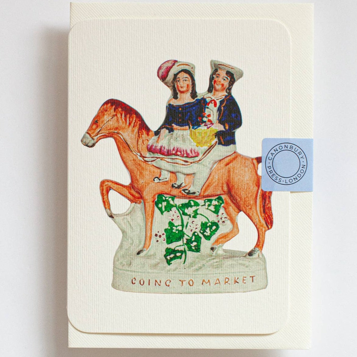 going to market card