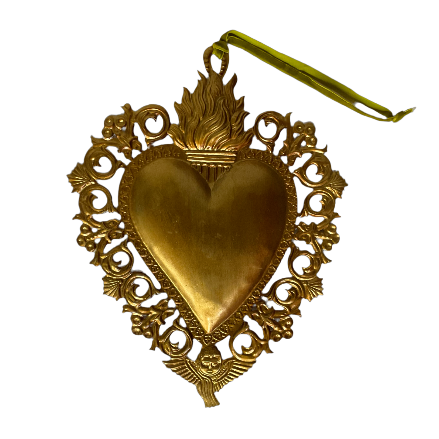 Victoriana Ex Voto Heart Milagros Hanging Ornament