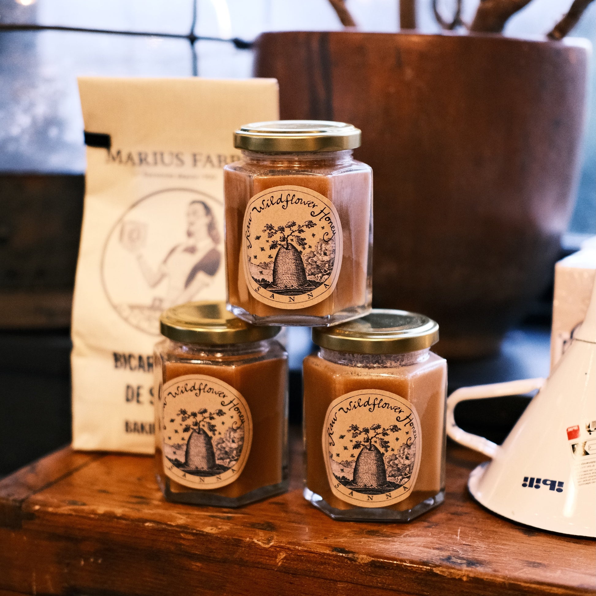 raw wildflower Scottish honey 