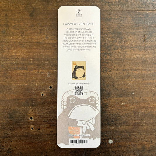 Lawyer Hoji Frog Bookmark