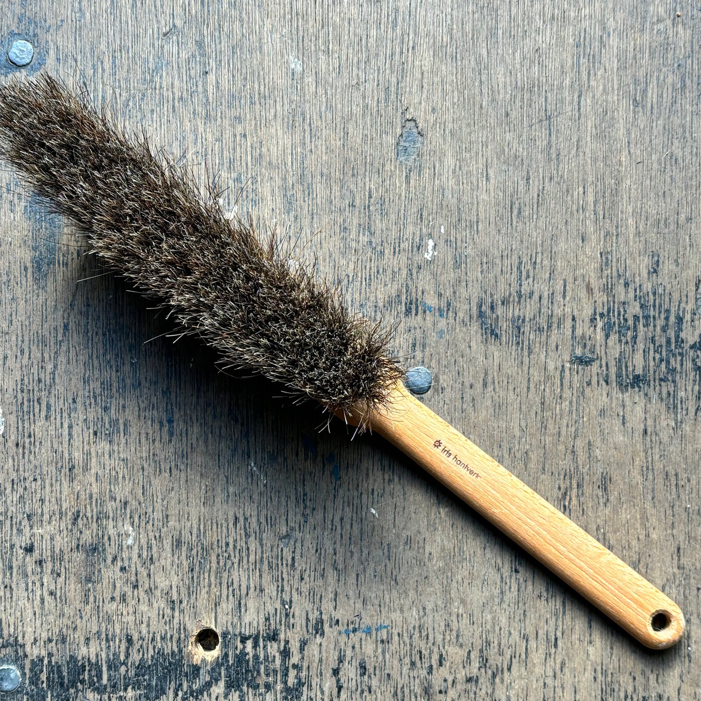 Horsehair Hand Broom by Iris Hantverk