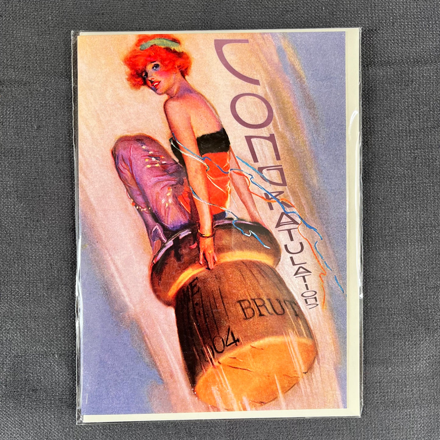 Bubbly Congratulations Greetings Card