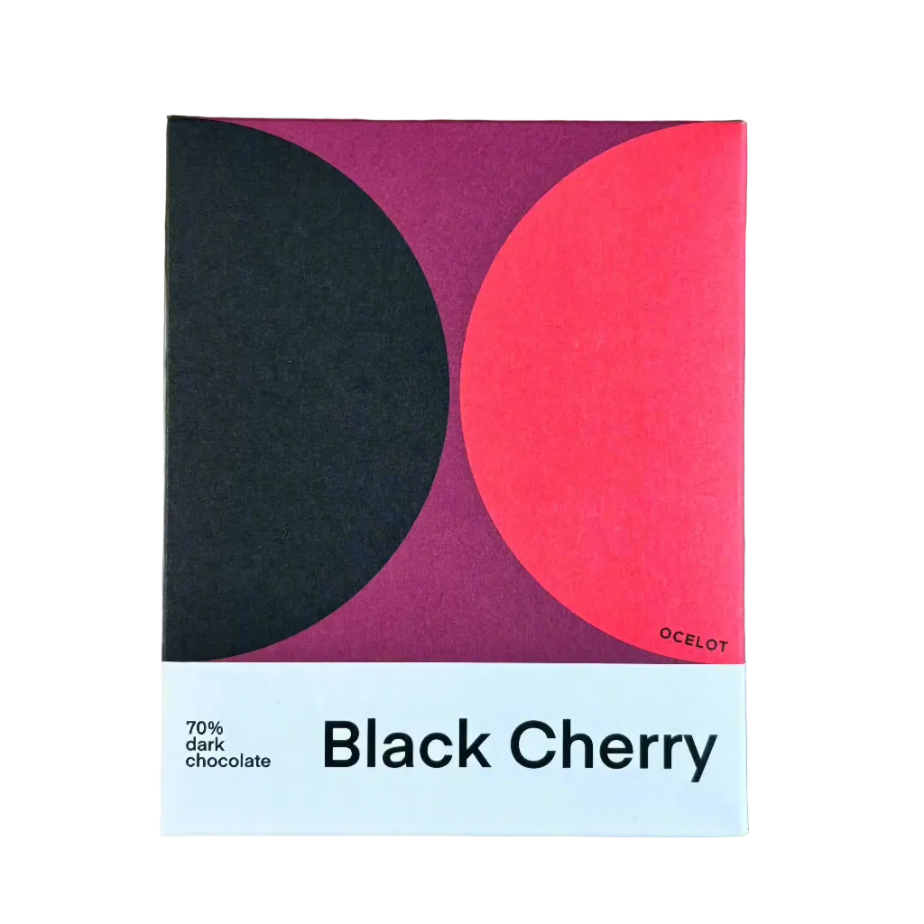Black Cherry Organic Dark Chocolate