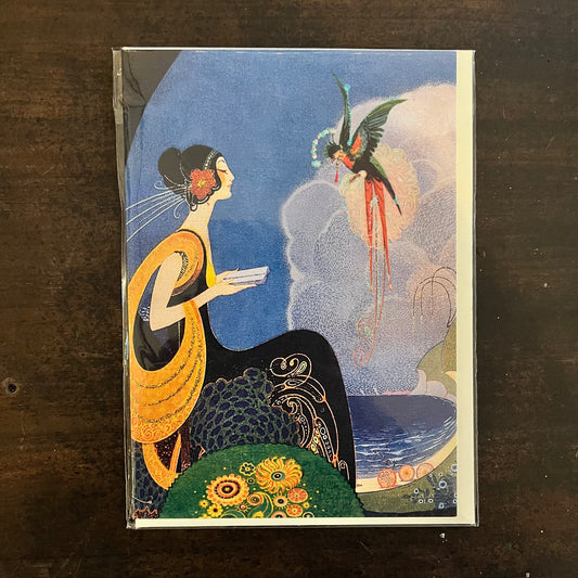 Poetry For The Birds Greetings Card