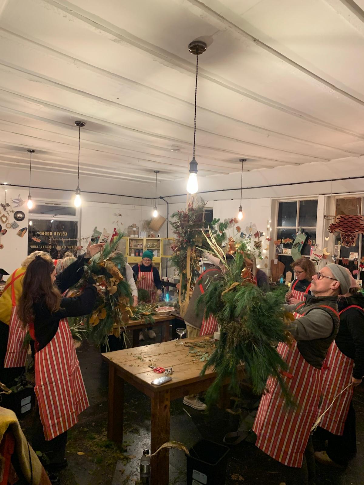 Wreath Making Workshop Glasgow