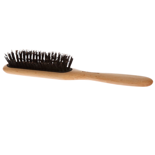 wooden hair brush