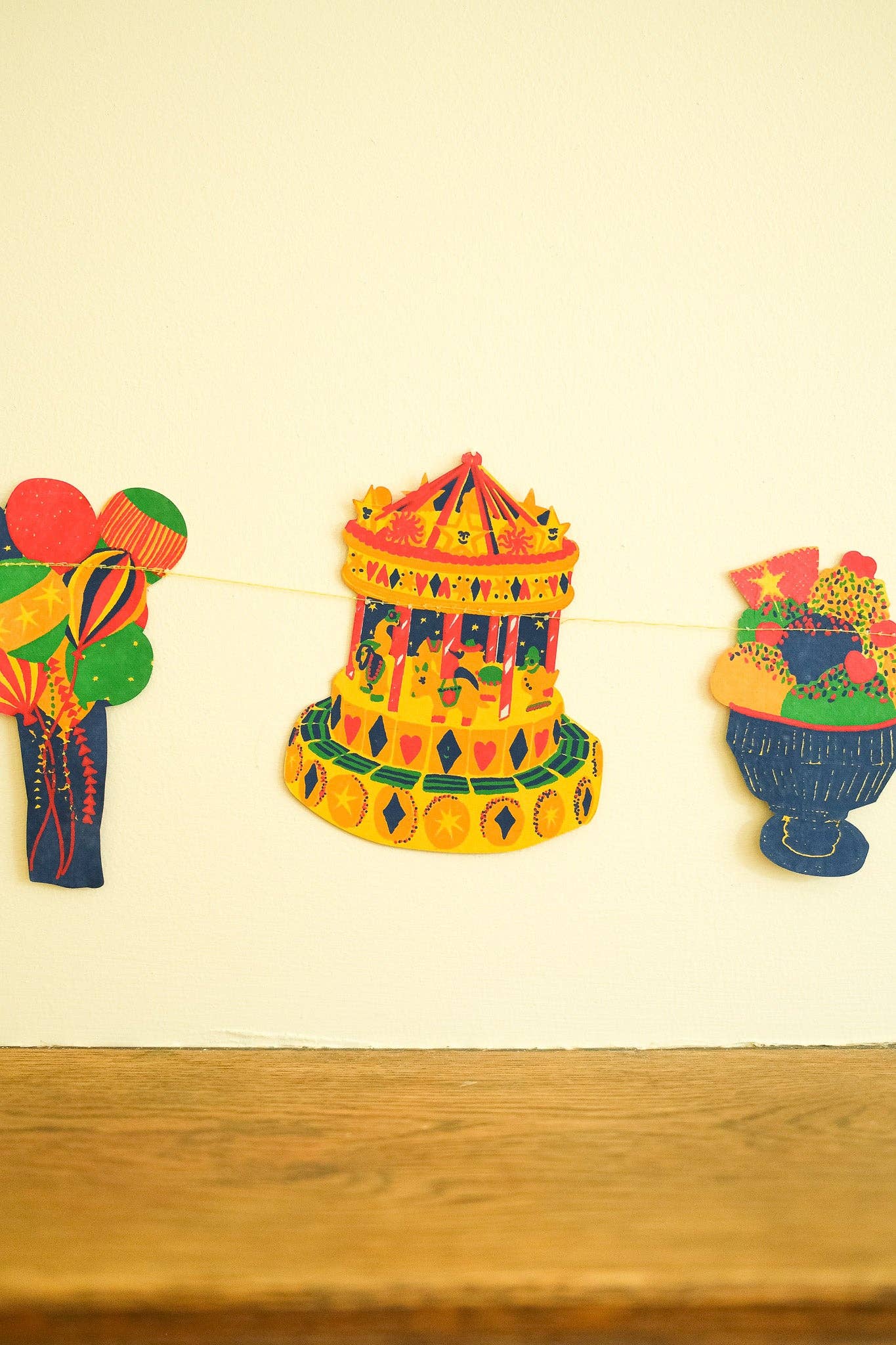 Birthday Party Paper Garland