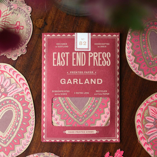 Saint Valentine Sewn Garland