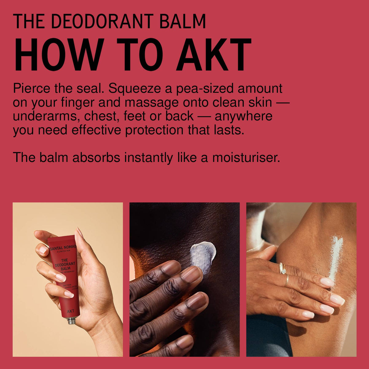 Akt Deodorant Balm - Santal Nomad
