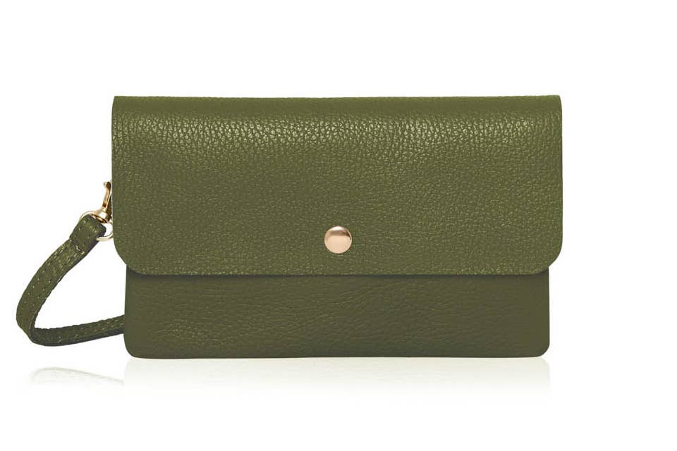 Italian Leather Crossbody Bag