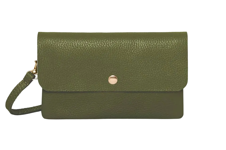 Italian Leather Crossbody Bag