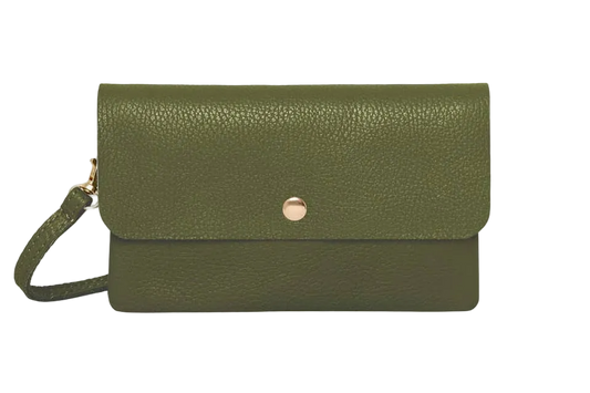 Italian Leather Crossbody Bag