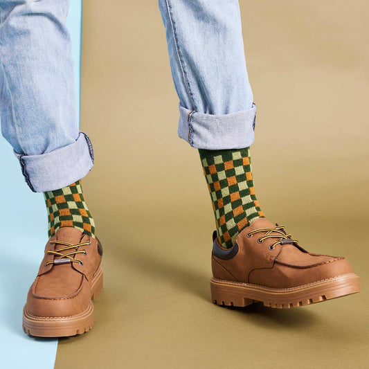 Catherine Tough men's lambswool ankle socks
