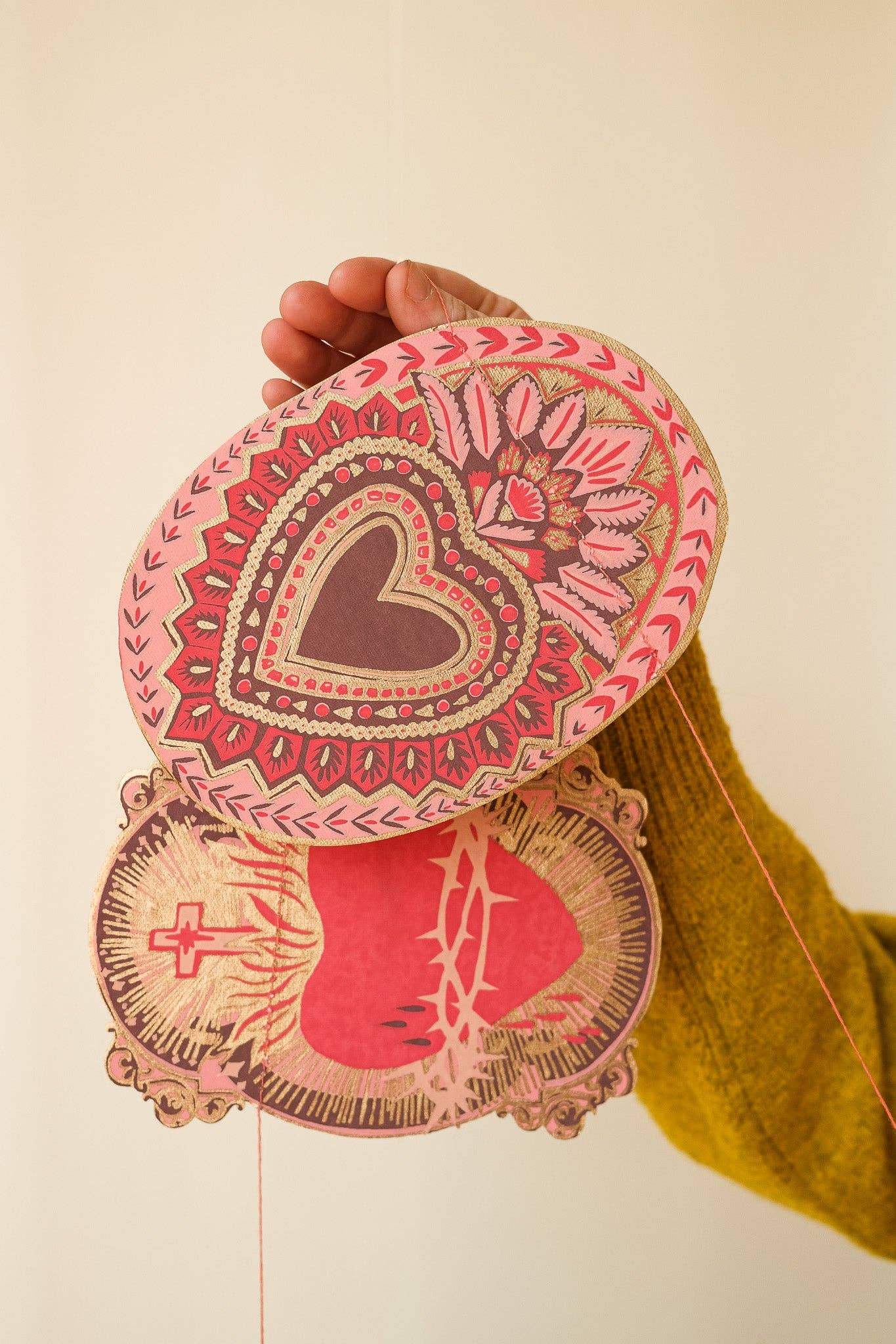 Saint Valentine Sewn Garland