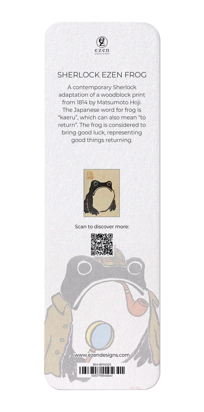 Sherlock Hoji  Frog Bookmark
