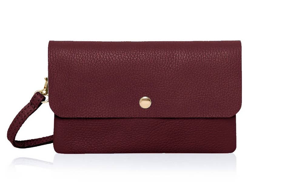 Italian Leather Crossbody Bag