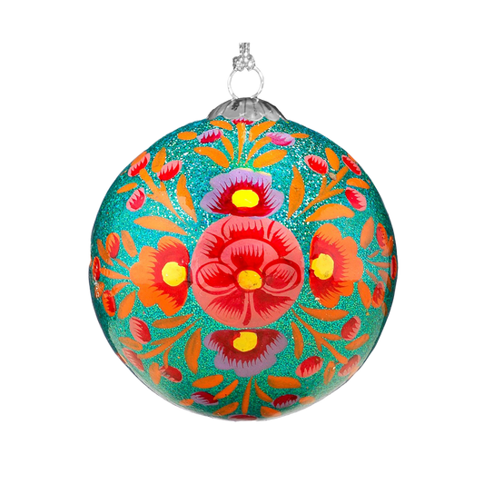 Alizeh Turquoise Christmas Ornament
