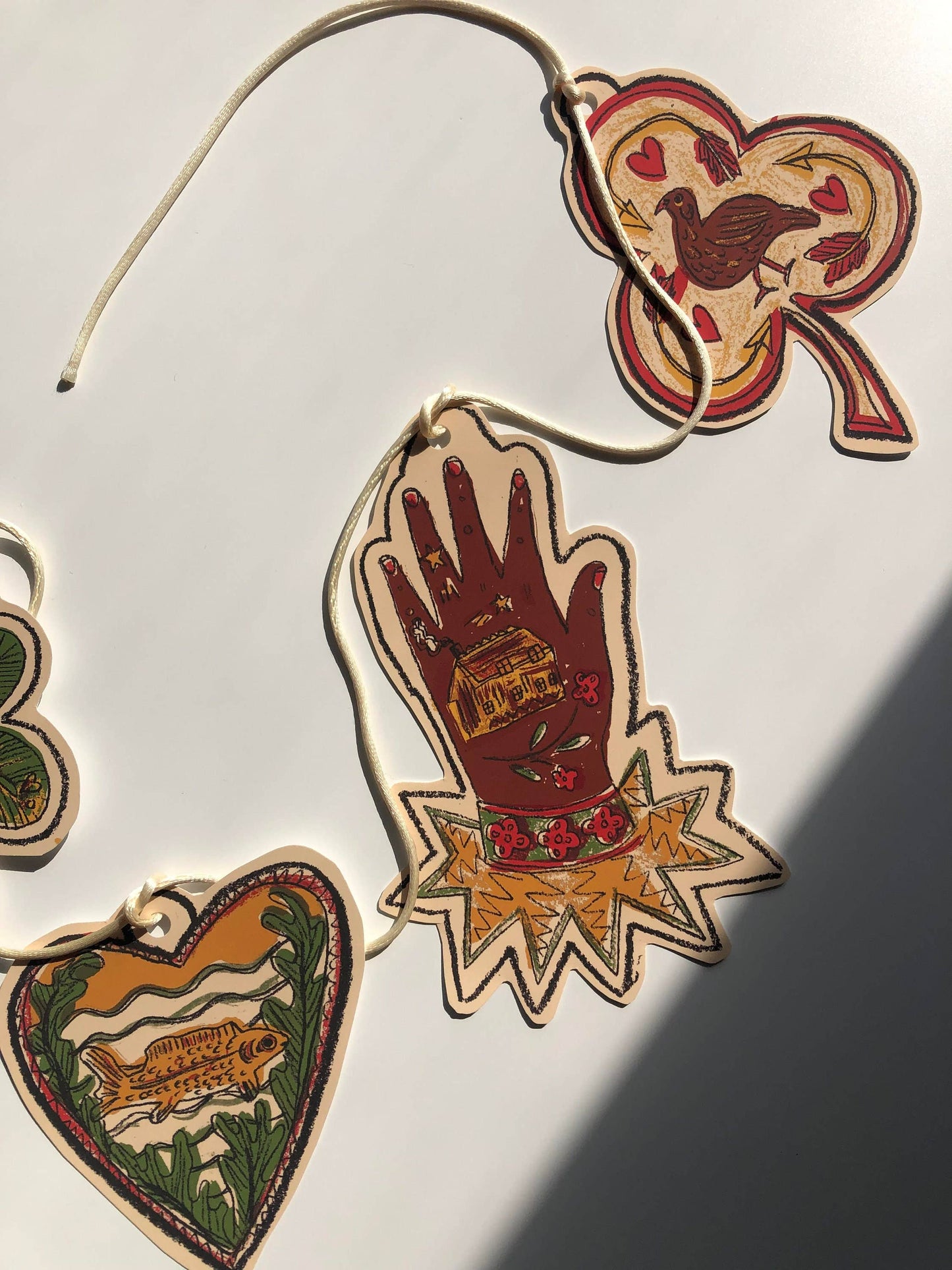 Paper Garland - Rabbit & Radish