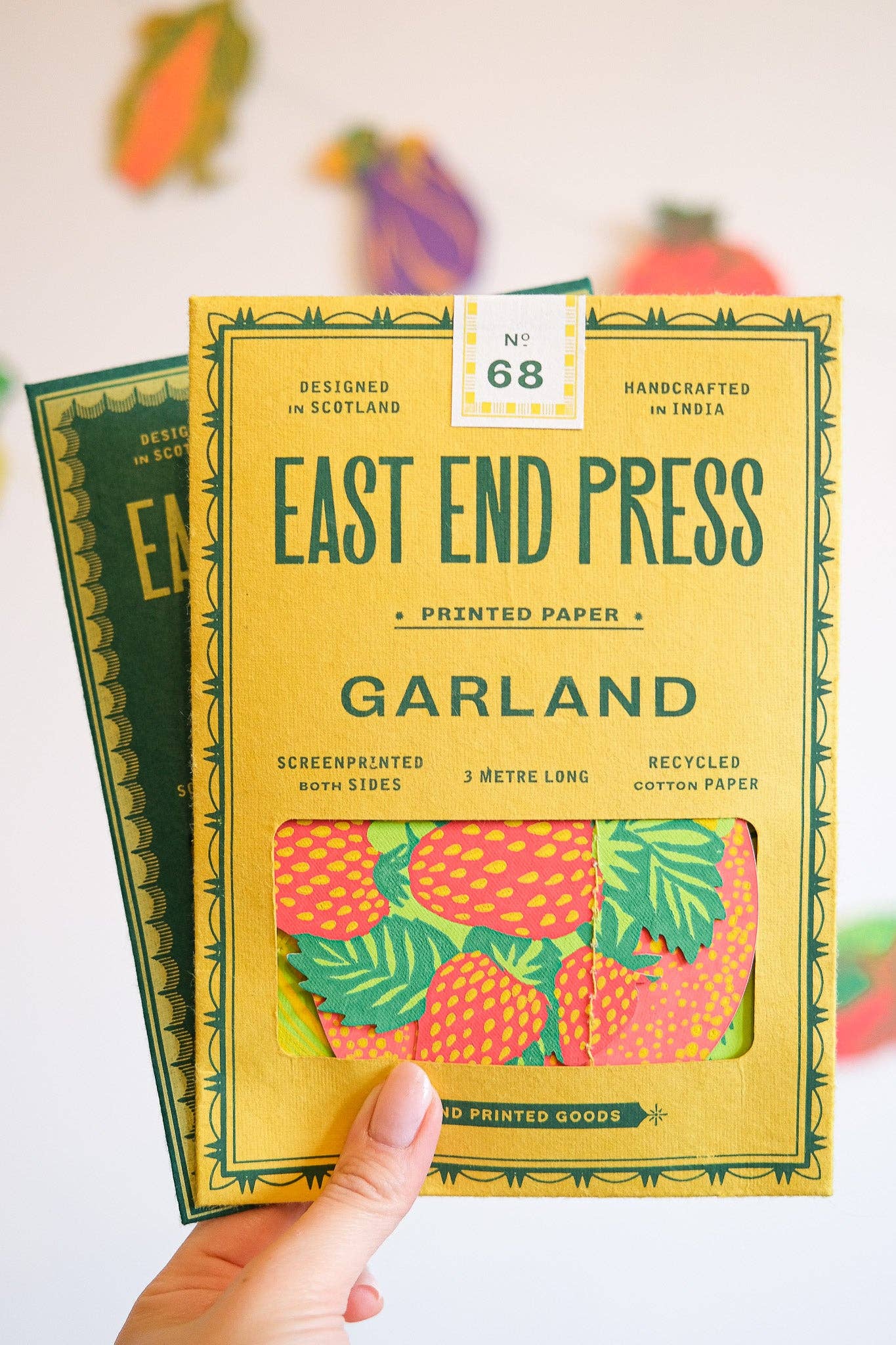 Summer Fruit Paper Garland