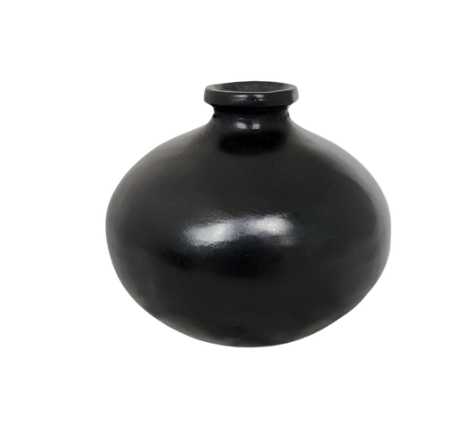 Oaxacan Black Clay Vessel