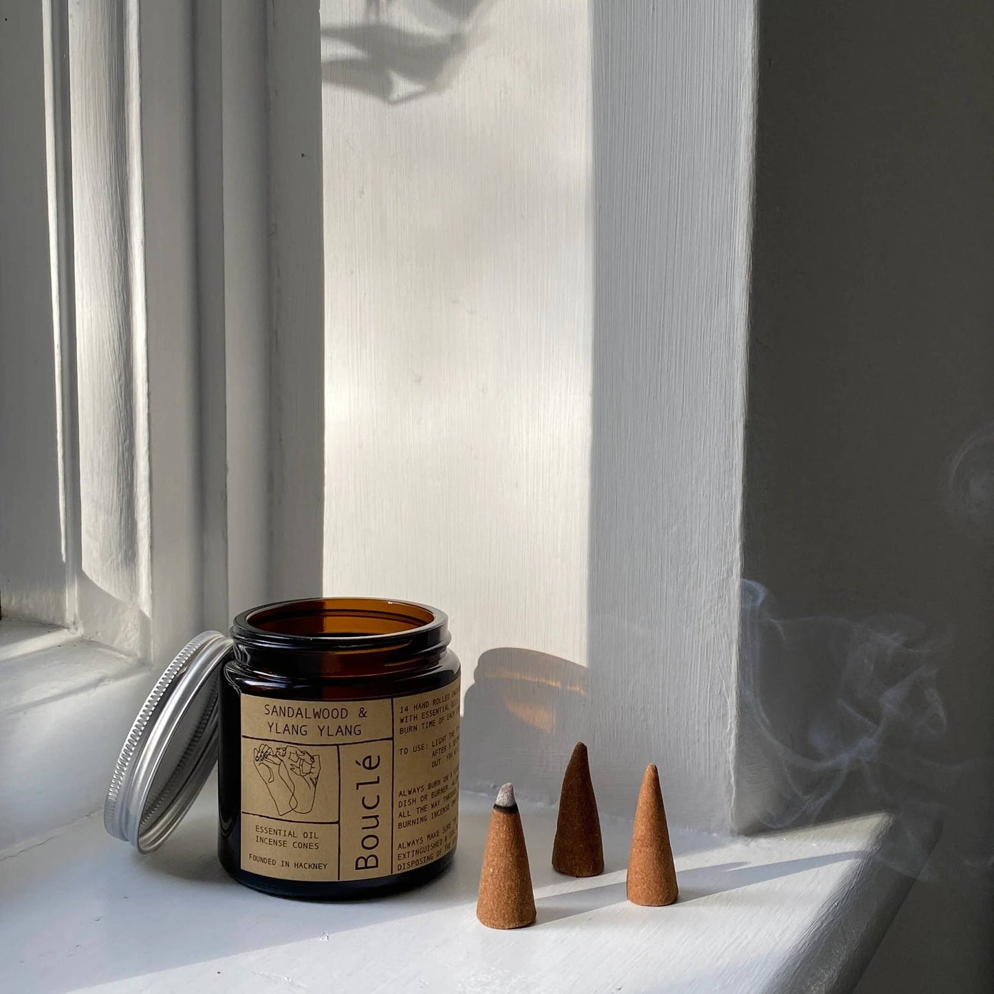 Rose & Bergamot Incense Cones