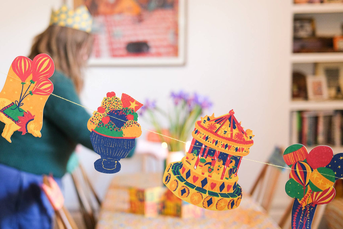 Birthday Party Paper Garland