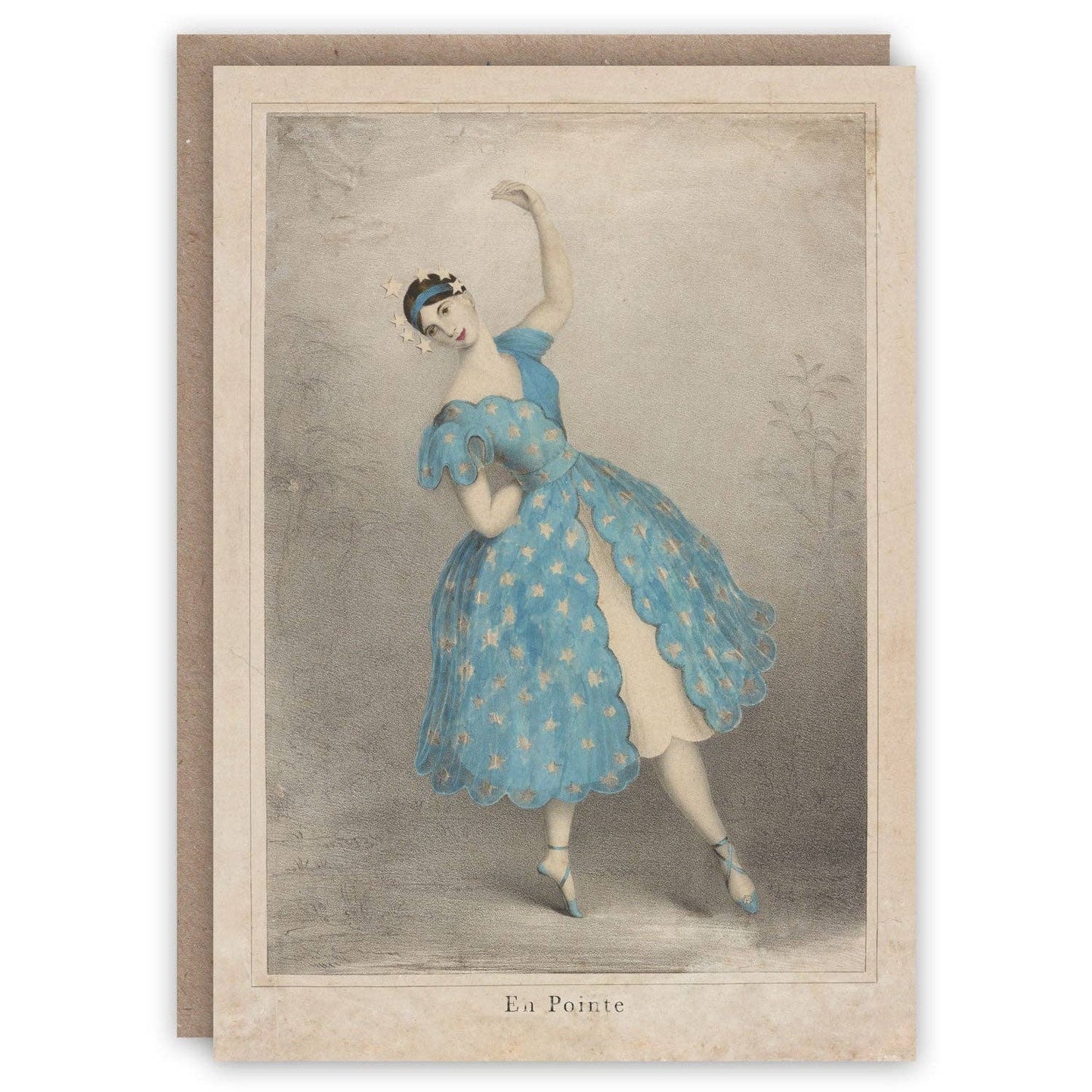 ‘En Pointe’ Ballet Greetings Card