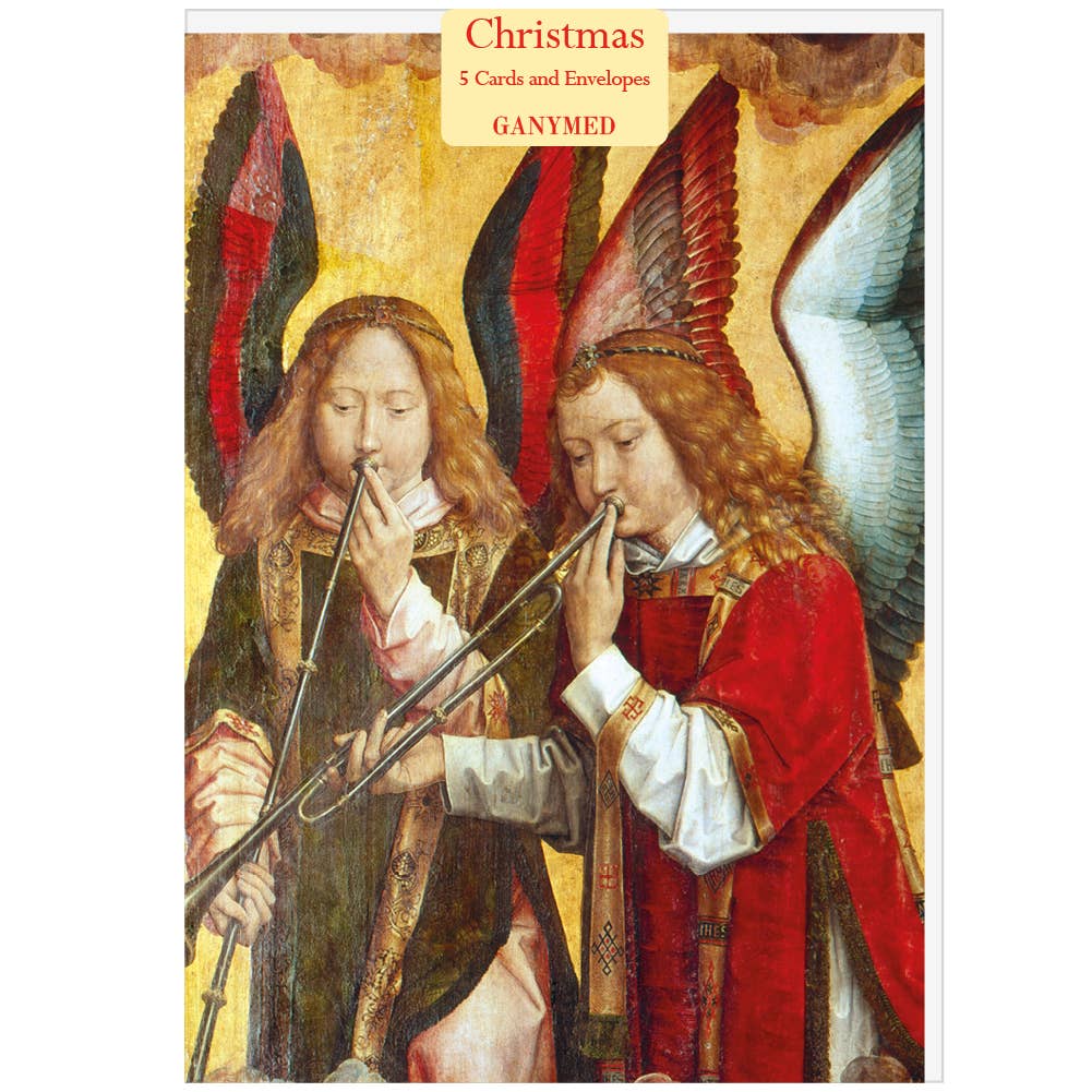 Musical Angels - Christmas Card Pack of 5