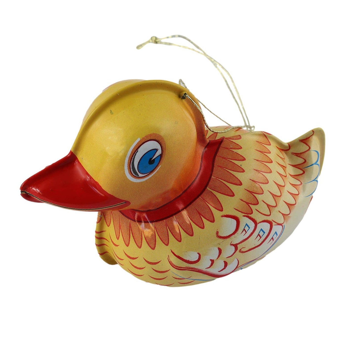 Tin Duck Christmas Tree Ornament