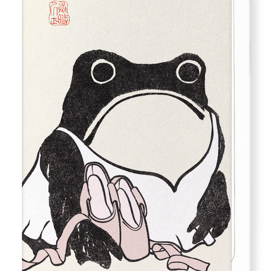 ballet card hoji frog