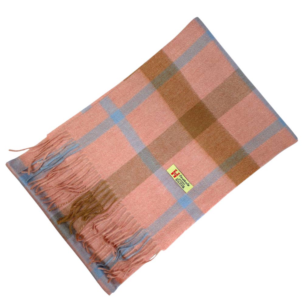 Strathurie Lambswool Plaid Scarf (Various Styles)