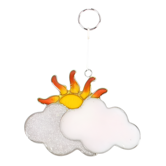 Every Cloud Has A Silver Lining Suncatcher