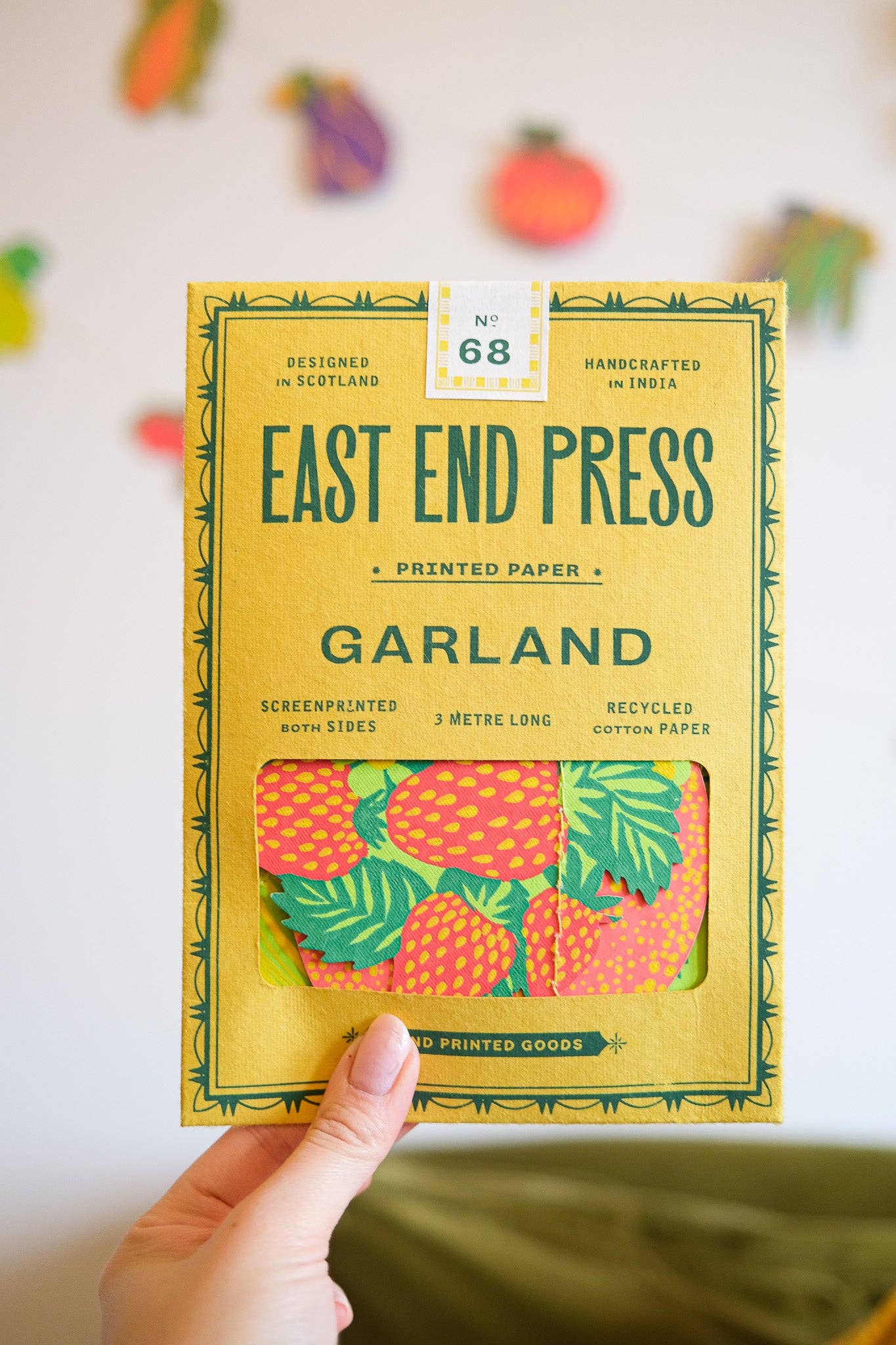 Summer Fruit Paper Garland