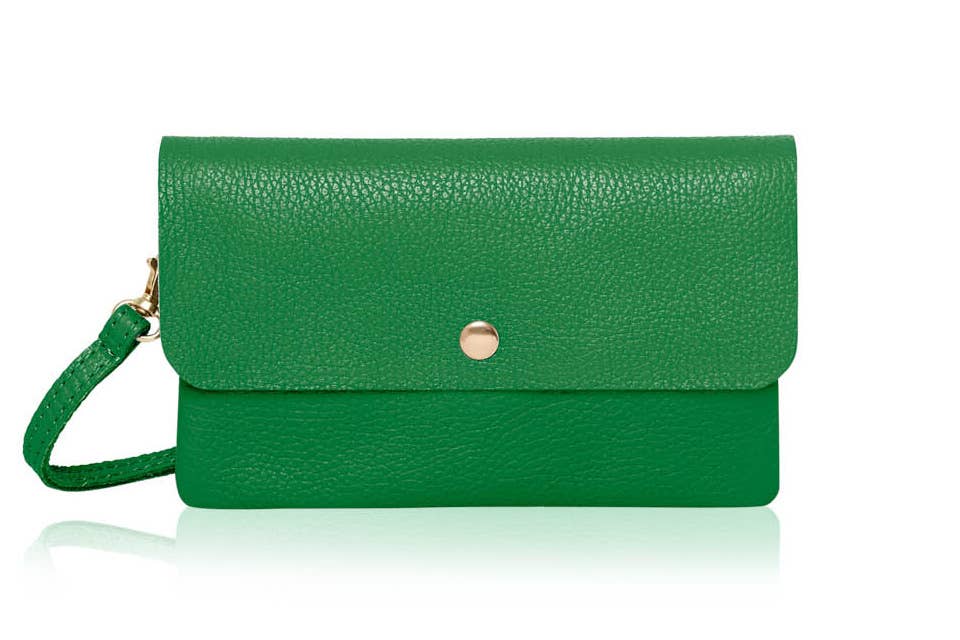 Italian Leather Crossbody Bag