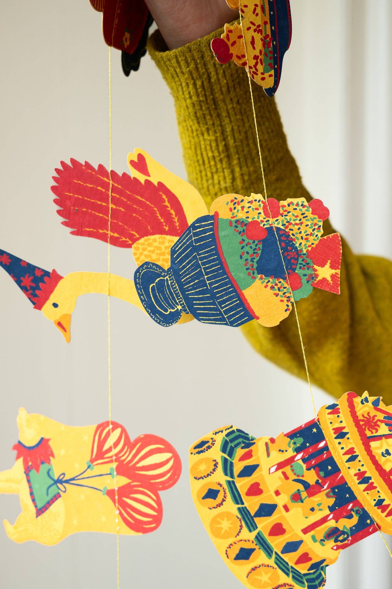 Birthday Party Paper Garland