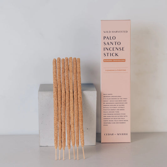 Hand Rolled Palo Santo Incense Sticks